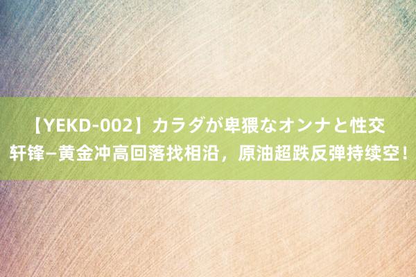 【YEKD-002】カラダが卑猥なオンナと性交 轩锋—黄金冲高回落找相沿，原油超跌反弹持续空！