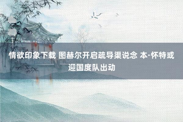 情欲印象下载 图赫尔开启疏导渠说念 本·怀特或迎国度队出动